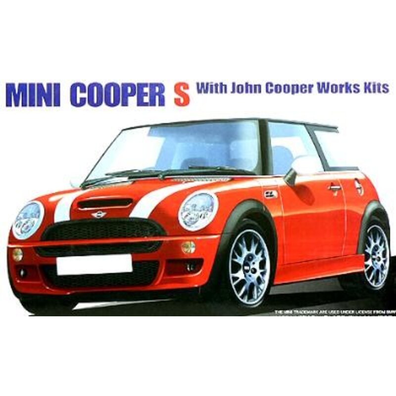 Maquette new mini cooper jcw 1/24