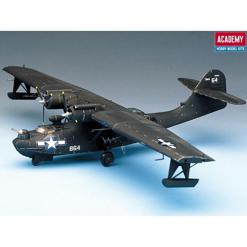 Maquette avion Consolidated PBY-5A Catalina Black Cat / hydravion