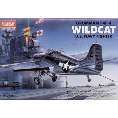 Maquette d'avion Grumman F4F-4 Wildcat.