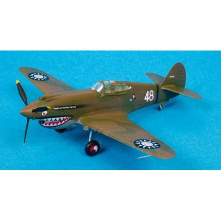Miniature P-40B Tomahawk Flying Tigers 2nd Squ - 1942