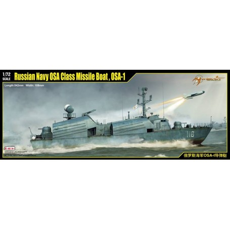 Maquette bateau Classe Osa OSA-1 Marine russe Missile Boat