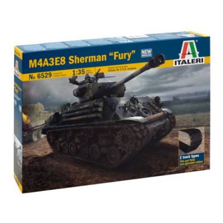 Maquette M4A3E8 Sherman'Fury'