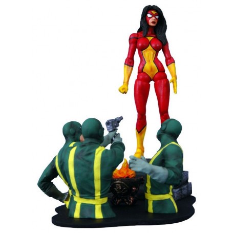 Figurine articulée Marvel Select figurine Spider-Woman 18 cm
